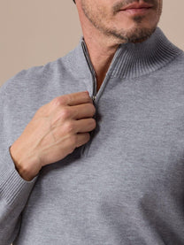 Marini Half-Zip Knit Sweater