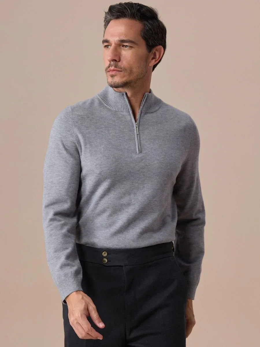 Marini Half-Zip Knit Sweater