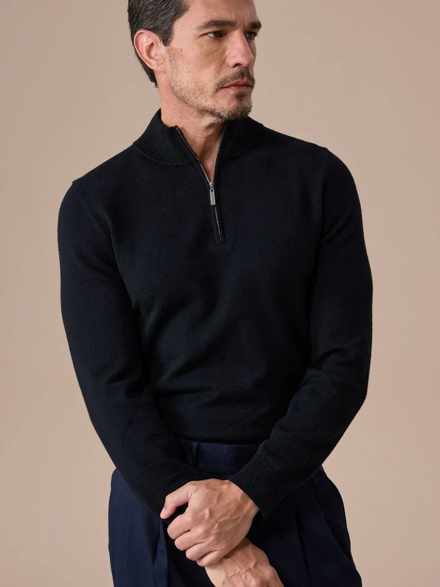 Marini Half-Zip Knit Sweater