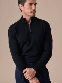 Marini Half-Zip Knit Sweater