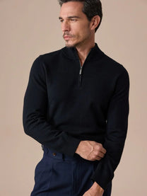 Marini Half-Zip Knit Sweater
