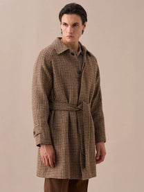 Marini Heritage 100% Wool Belted Coat