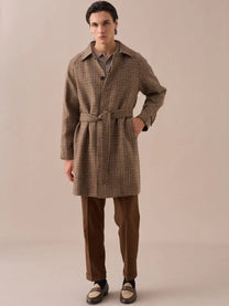 Marini Heritage 100% Wool Belted Coat