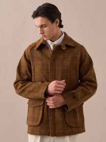 Marini Inverness Scottish Wool Hunting Jacket