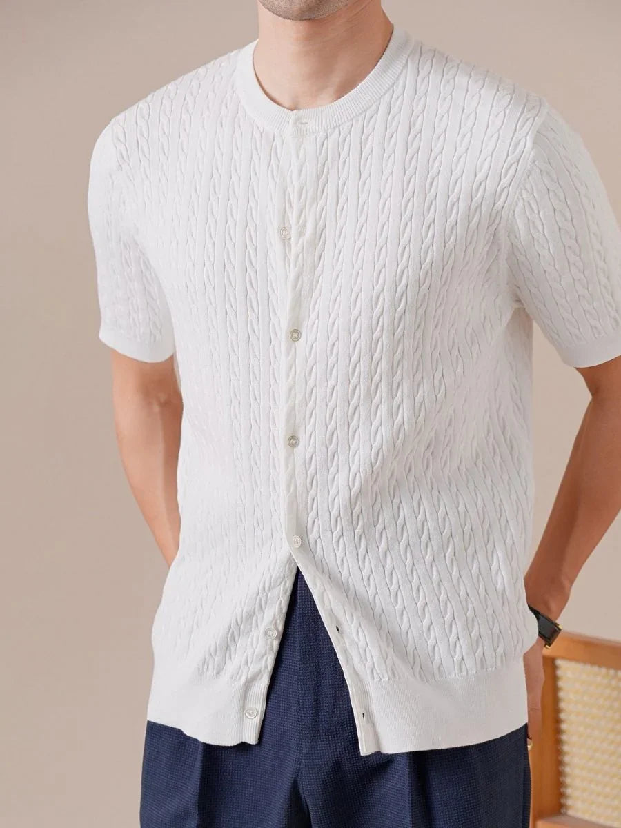 Marini Knit Cardigan Tee