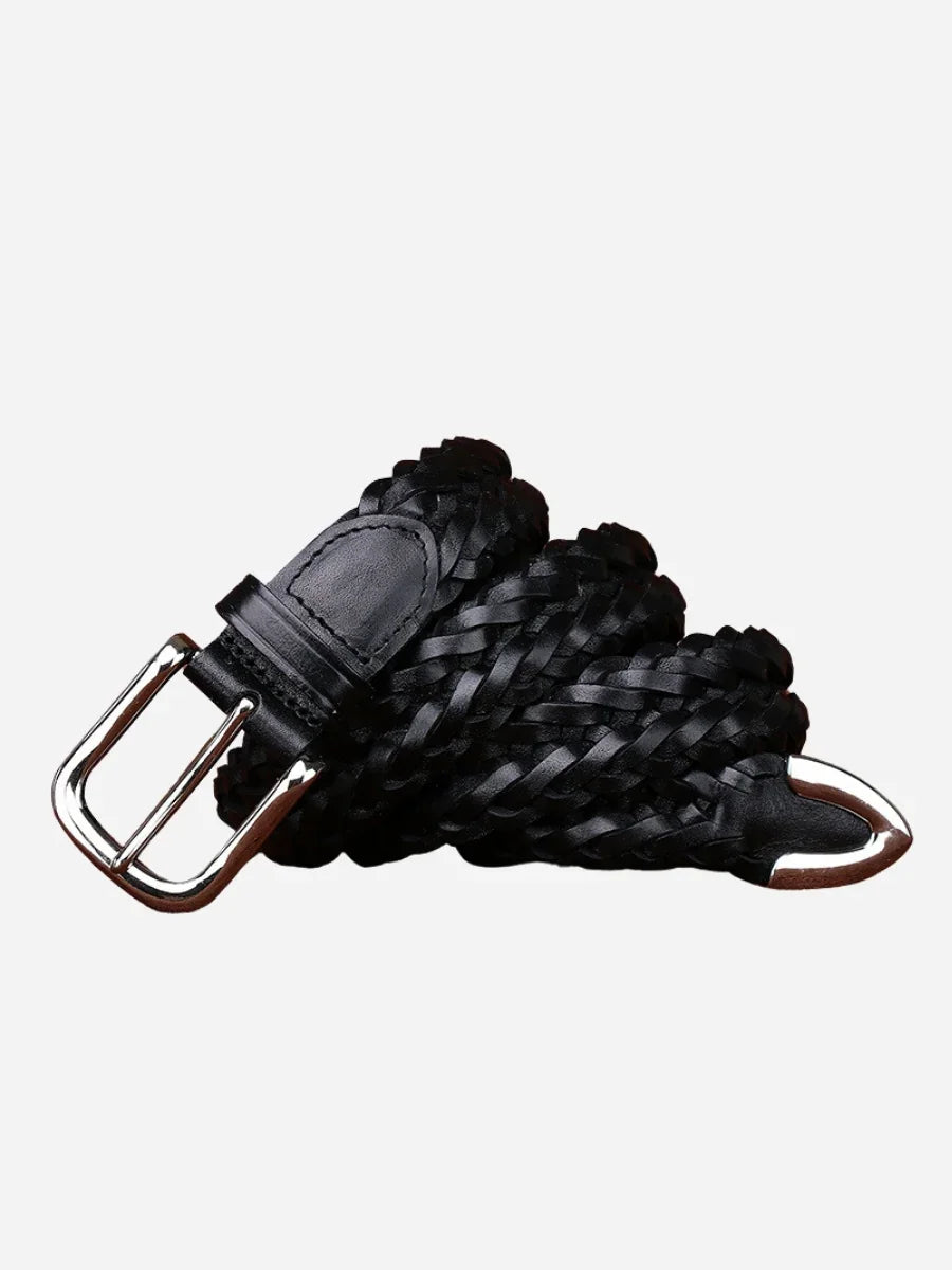Marini Laino Braided Leather Belt
