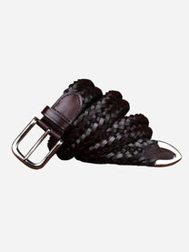 Marini Laino Braided Leather Belt