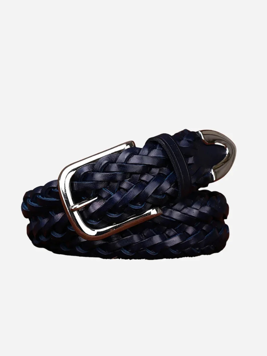 Marini Laino Braided Leather Belt