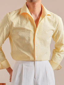 Marini Lightweight Seersucker Long-Sleeve Shirt