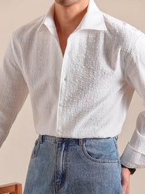 Marini Long Sleeve Airy Cotton Shirt