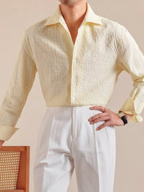 Marini Long Sleeve Airy Cotton Shirt