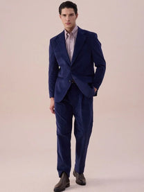 Marini Luni Corduroy Single-Breasted Blazer