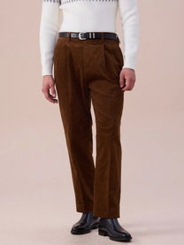Marini Luni High-Waisted Corduroy Trousers