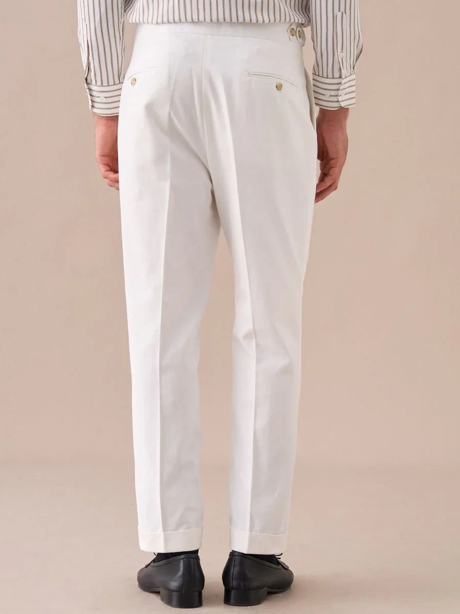 Marini Oria High Waisted Double Pleated Gurkha Pants