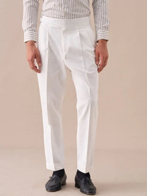 Marini Oria High Waisted Double Pleated Gurkha Pants