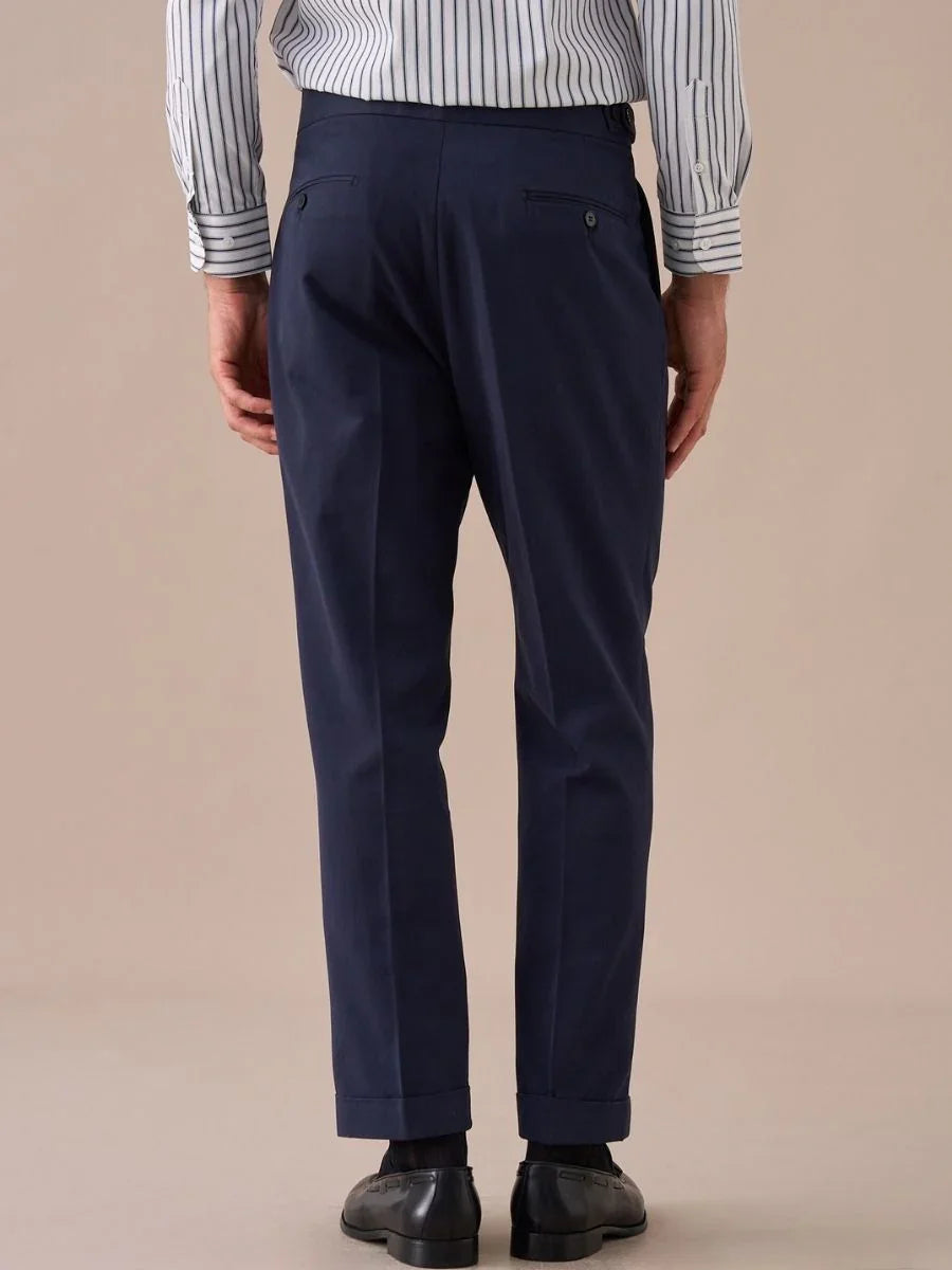 Marini Oria High Waisted Double Pleated Gurkha Pants
