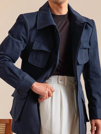 Marini Oria Utility 100% Cotton Jacket