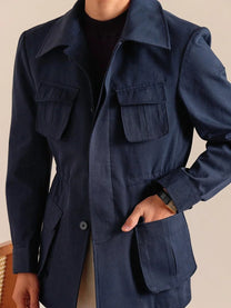 Marini Oria Utility 100% Cotton Jacket