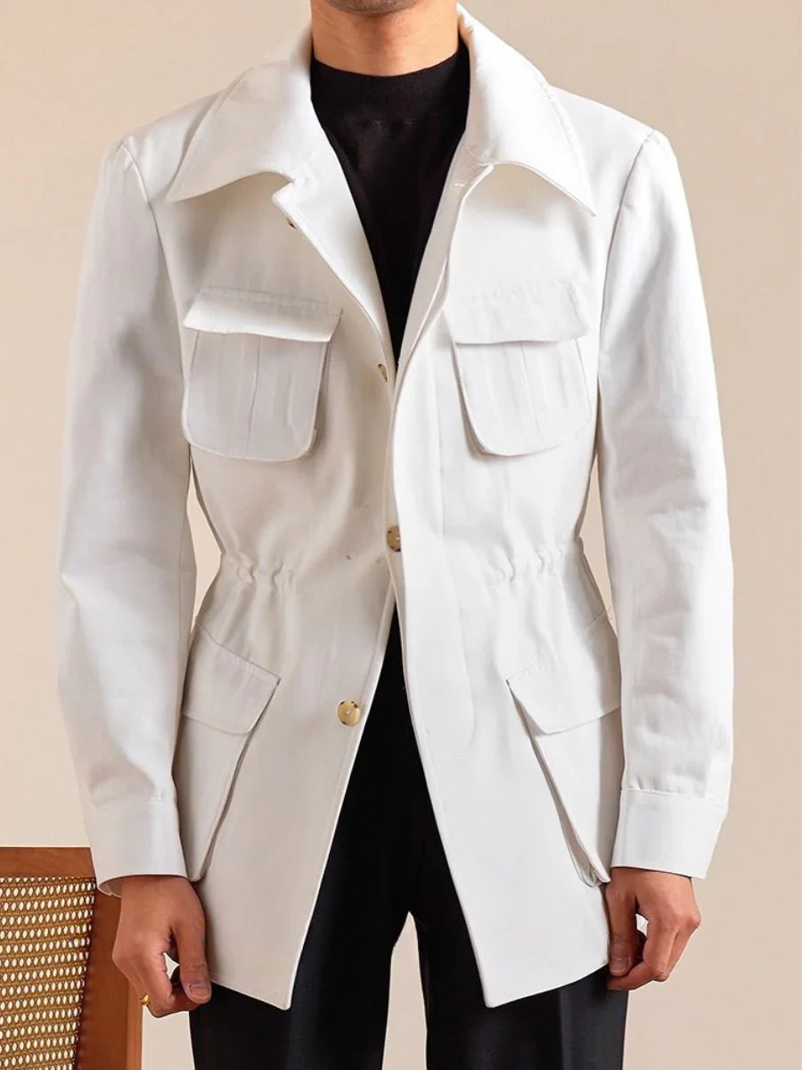 Marini Oria Utility 100% Cotton Jacket