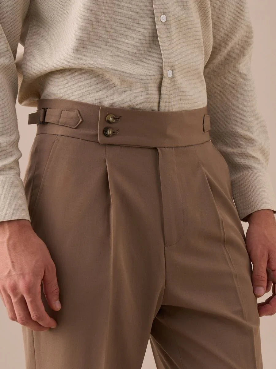 Marini Palena High Waisted Pleated Pants