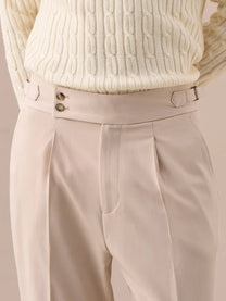 Marini Palena High Waisted Pleated Pants