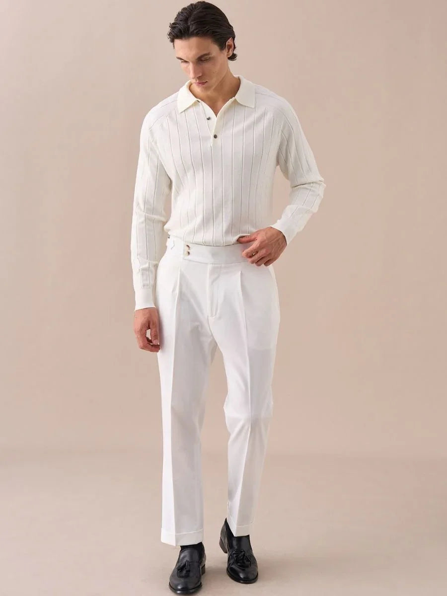 Marini Palena High Waisted Pleated Pants