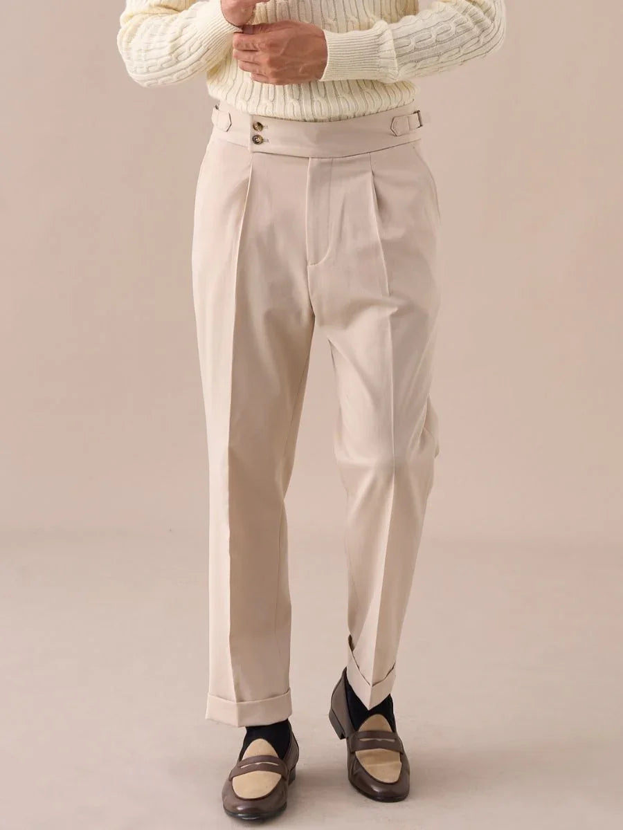 Marini Palena High Waisted Pleated Pants