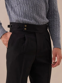 Marini Palena High Waisted Pleated Pants