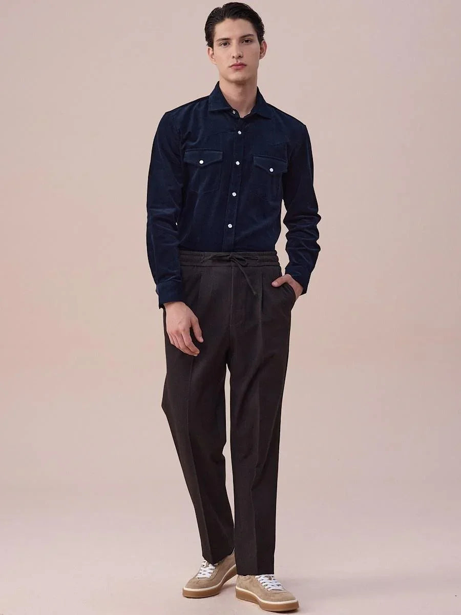 Marini Ravello Tailored Drawstring Trousers