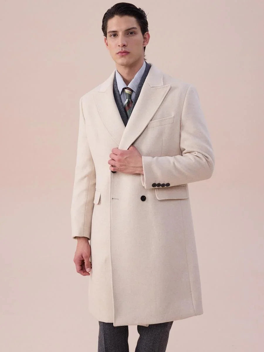 Marini Sanremo Double-Breasted Overcoat