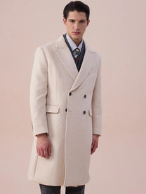 Marini Sanremo Double-Breasted Overcoat