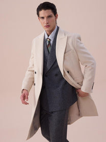 Marini Sanremo Double-Breasted Overcoat