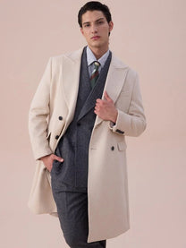 Marini Sanremo Double-Breasted Overcoat