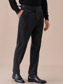 Marini Sorano High Waisted Double Pleated Gurkha Pants