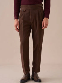 Marini Sorano High Waisted Double Pleated Gurkha Pants