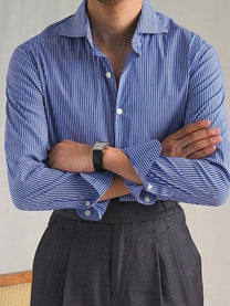 Marini Striped Business Casual Shirt