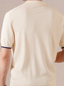 Marini Summer Knit Polo Cardigan