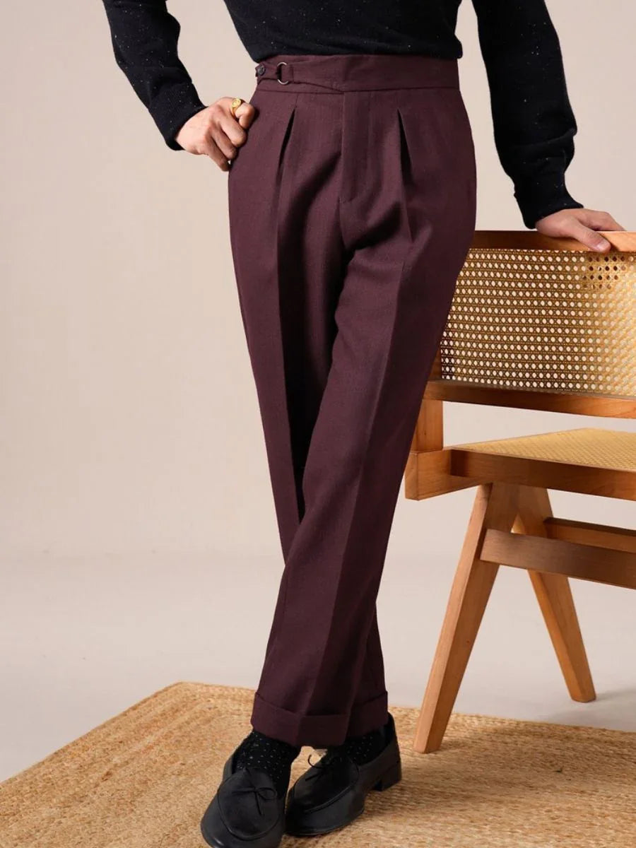 Marini Taranto High-Waisted Gurkha Pants