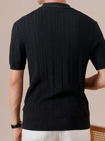 Marini Textured Airflow Polo
