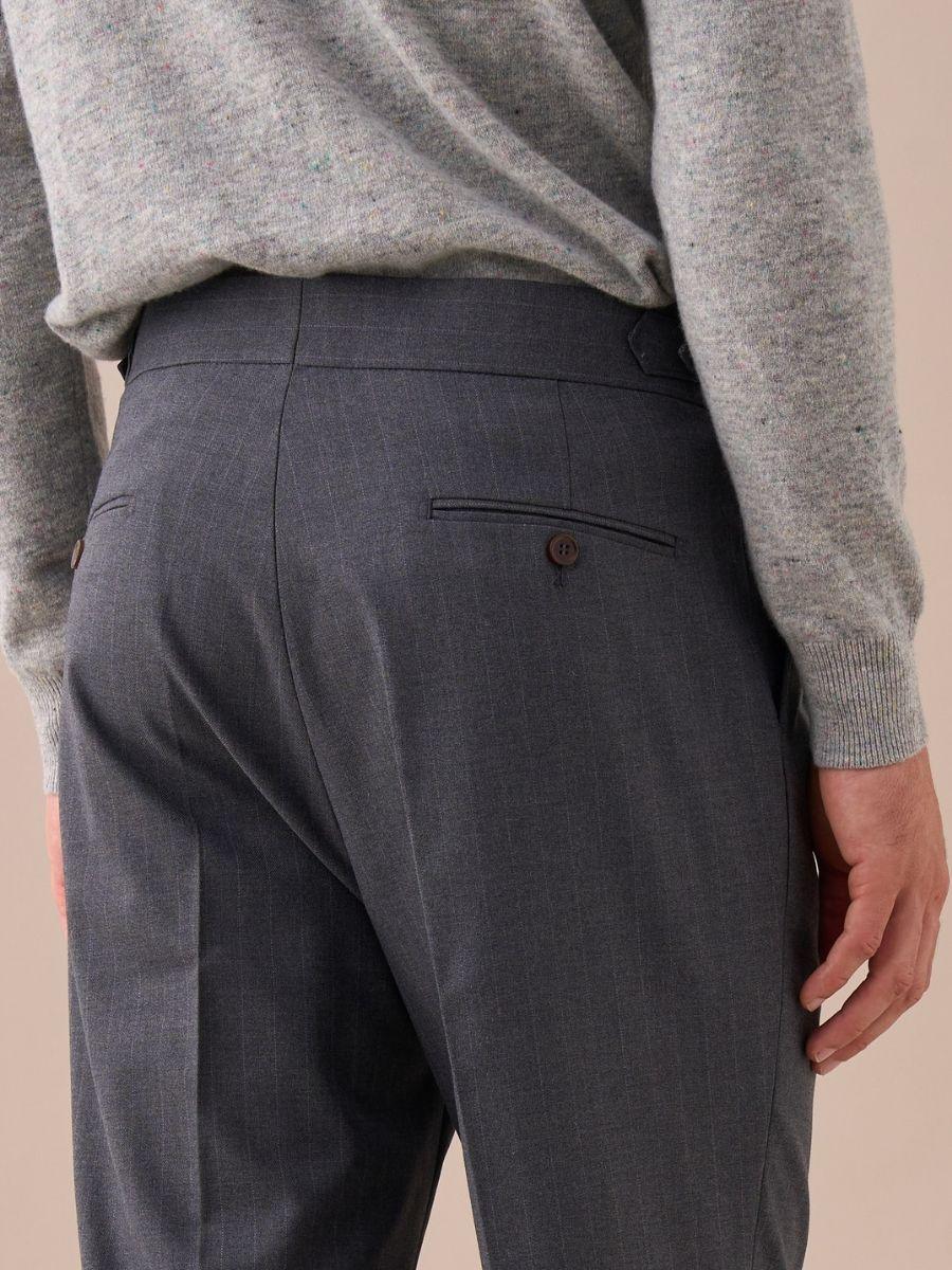 Marini Treviso High Waisted Double Pleated Pants