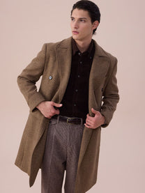 Marini Udine High Waisted Wool Belt Loop Pants