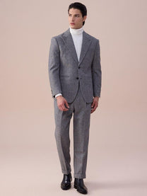 Marini Udine Single-Breasted Wool Blazer