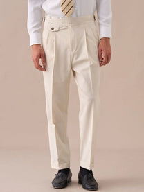 Marini Valdora High Waisted Double Pleated Gurkha Pants