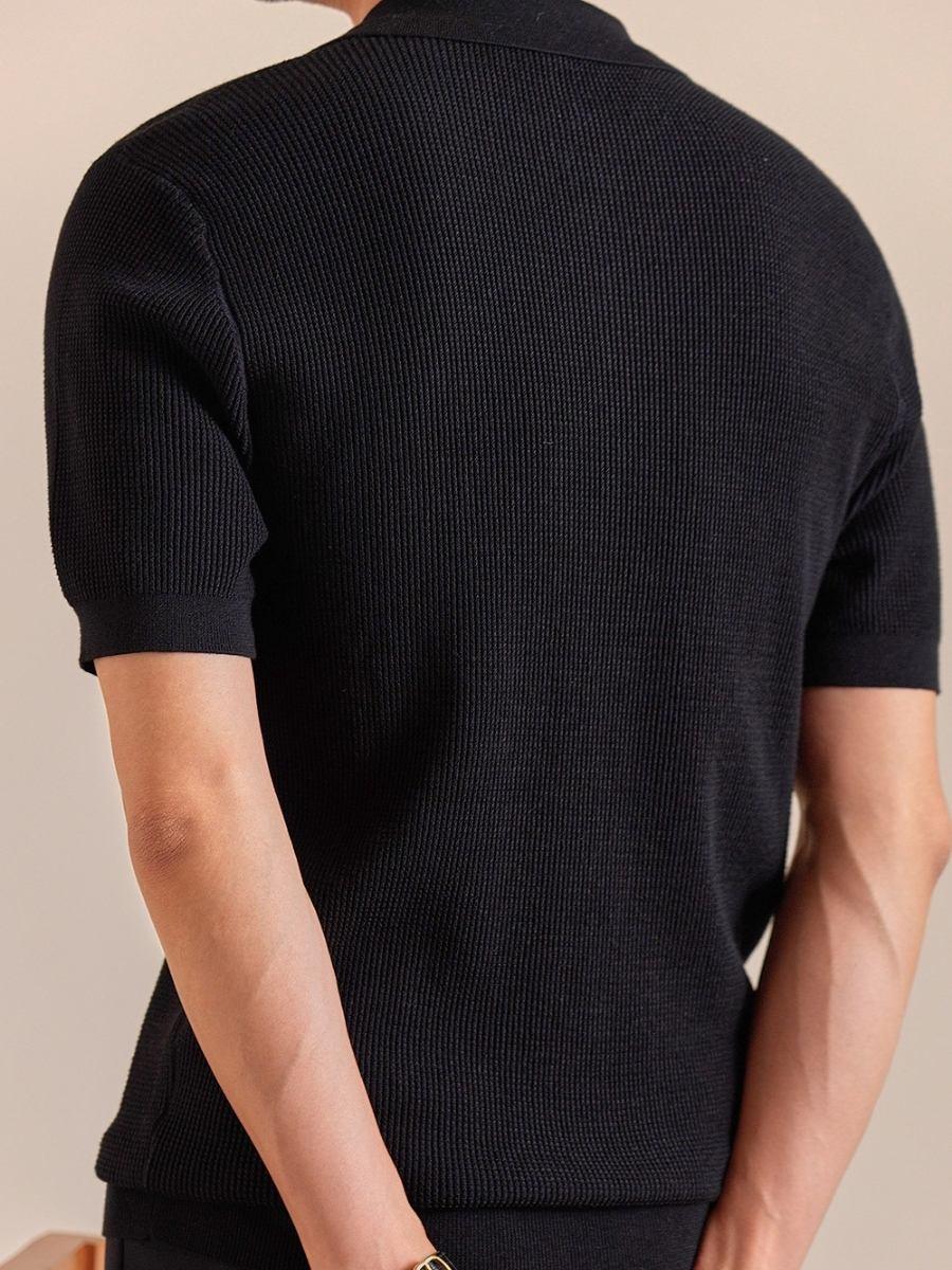 Marini Zip-Knit Polo