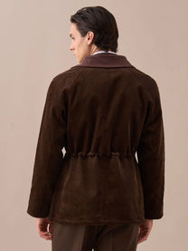 Retro British Corduroy Collar Jacket 100% cotton